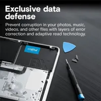 SSD Crucial BX500 240 Go 2.5" SATA III - Performances et Fiabilité