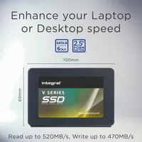 Disque SSD Integral V-Series V2 1To  - S-ATA 2,5" - 3