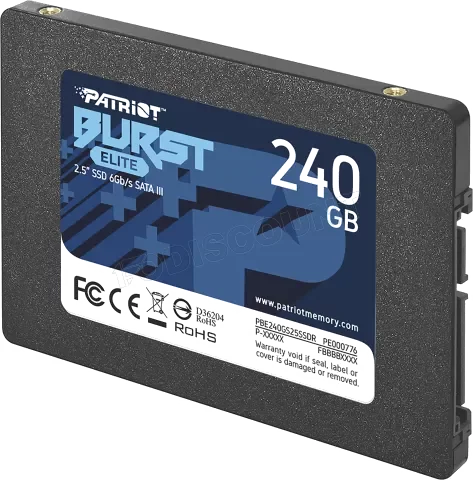 SSD Patriot Burst Elite 480 Go SATA III 2.5 pouces