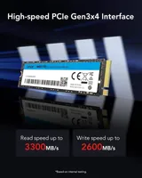 SSD Lexar NM1090 Pro 1To NVMe PCIe 5.0 M.2 2280 - Performances Extrêmes - 2