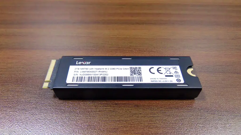 SSD Lexar NM790 4 To M.2 NVMe PCIe Gen4x4 - Haute Performance