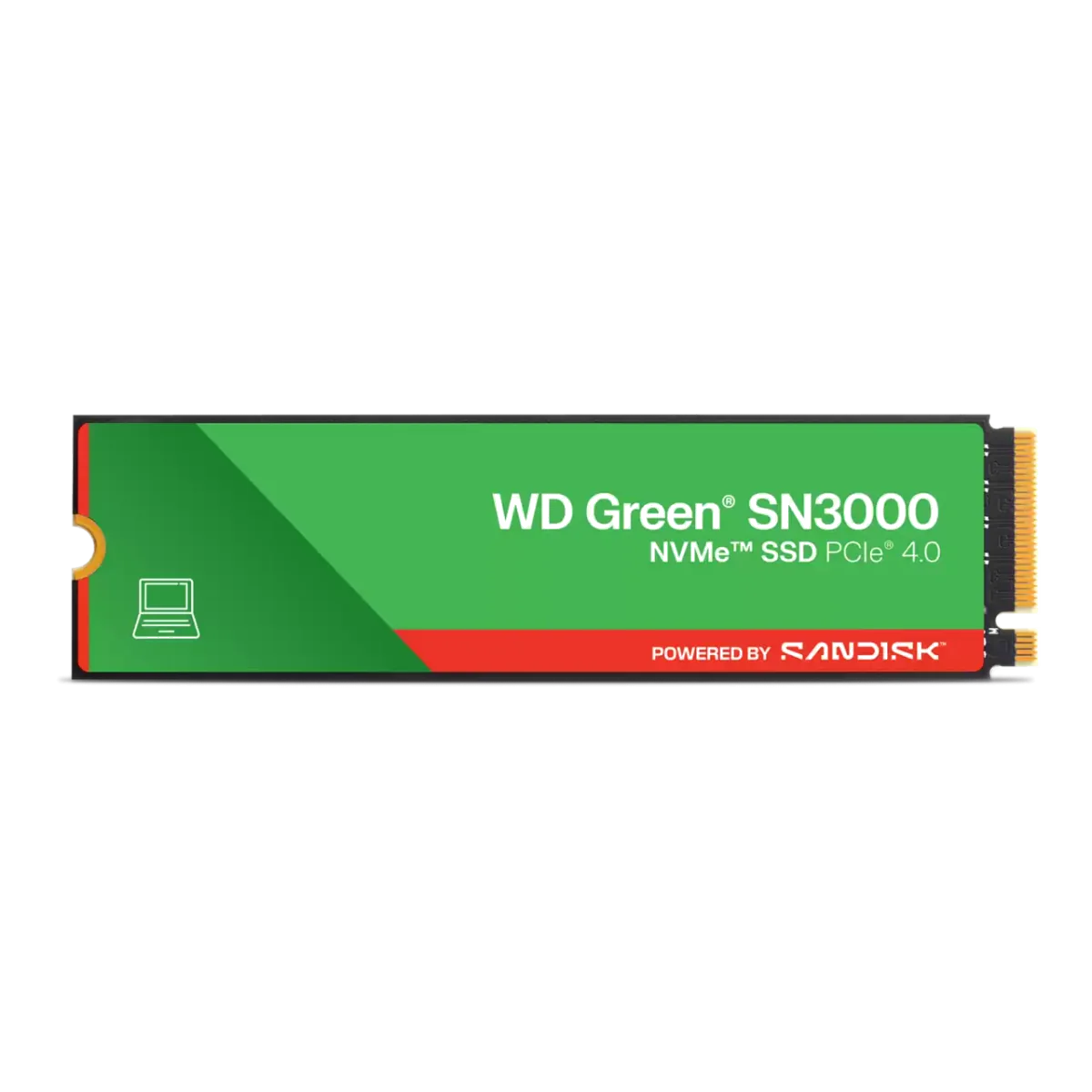 SSD NVMe M.2 PCIe 4.0 WD Green SN3000 2To