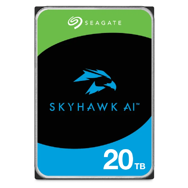 Seagate SkyHawk AI disque dur 20 To 7200 tr/min 512 Mo 3.5" Série ATA III