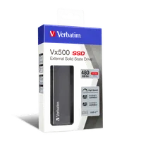 Verbatim Disque SSD externe Vx500 USB 3.1 Gén 2 480 Go - 4