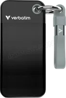 Disque SSD Externe Verbatim Pocket 1To USB 3.2 Gen 2 Noir/Gris - 2