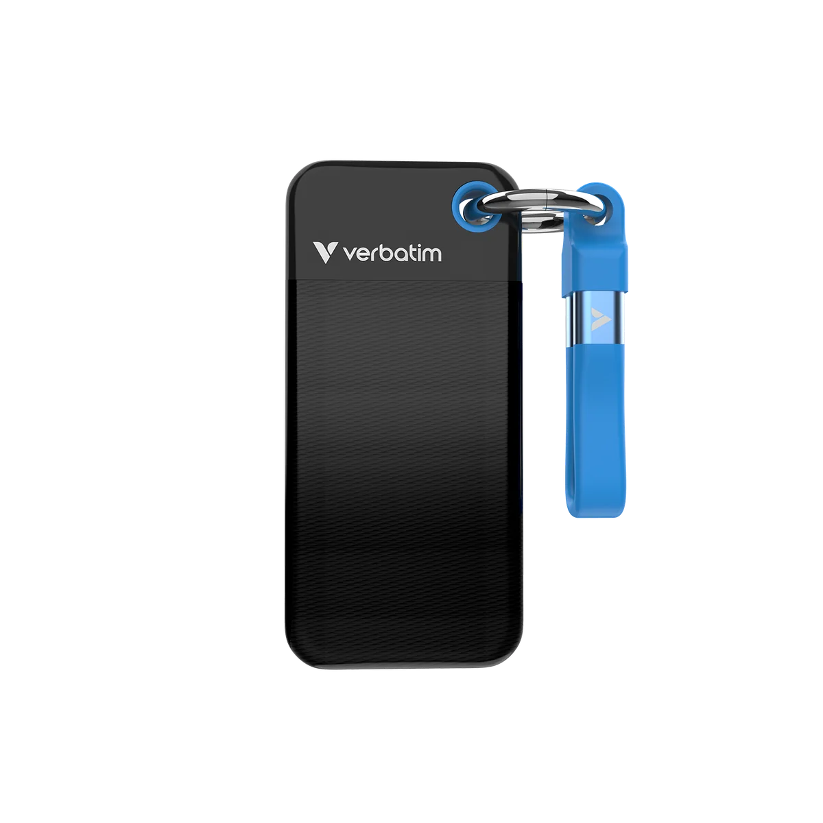 Verbatim Pocket SSD 2 To USB Type-C 3.2 Gen 2 (3.1 Gen 2) Noir, Bleu