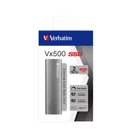 Verbatim Vx500 2 To USB Type-C 3.2 Gen 2 (3.1 Gen 2) Argent - 3