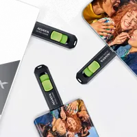 ADATA UC300 lecteur USB flash 256 Go USB Type-C 3.2 Gen 1 (3.1 Gen 1) Noir, Vert - 4