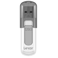 Clé USB 3.0 Lexar JumpDrive V100 128 Go - Gris
