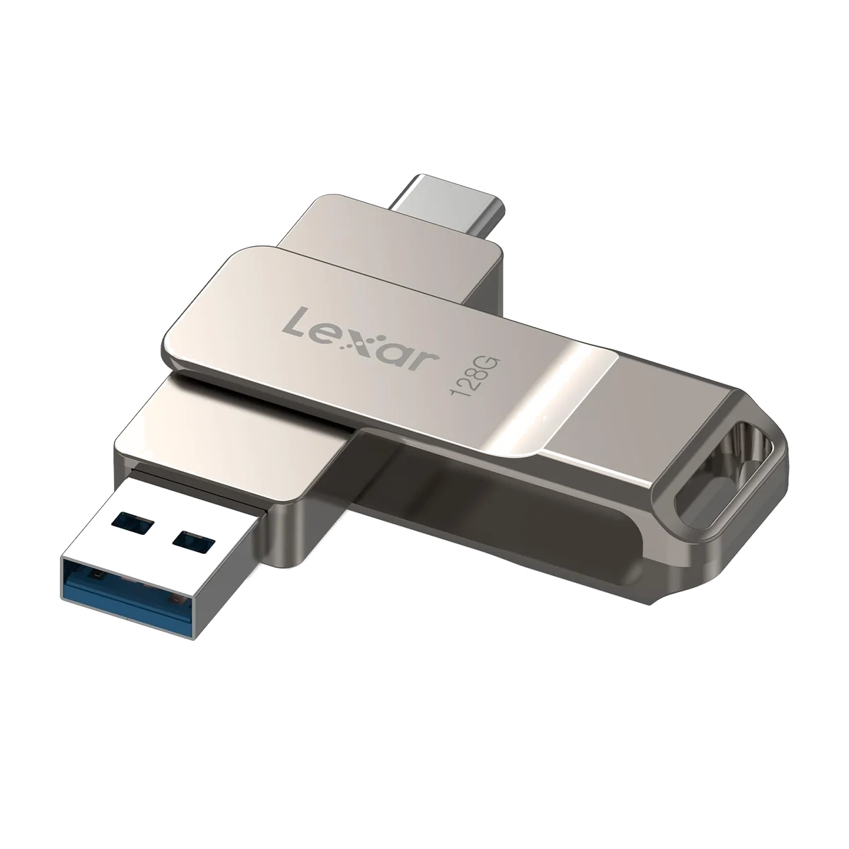 Clé USB 3.1 Lexar JumpDrive M900 128 Go Noir Métal - Haute Vitesse et Design Premium