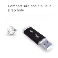 Clé USB Silicon Power Blaze B25 128 Go - USB 3.2 Gen 1, Design Rétractable - 3