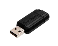 Verbatim Micro-clé USBPinStripe de 32 Go - noire - 2