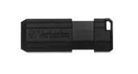 Verbatim Micro-clé USBPinStripe de 32 Go - noire - 3