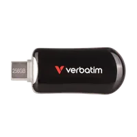 Verbatim 30226 lecteur USB flash 256 Go USB Type-C 3.2 Gen 1 (3.1 Gen 1) Noir