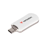 Verbatim 30230 lecteur USB flash 256 Go USB Type-C 3.2 Gen 1 (3.1 Gen 1) Blanc
