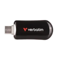 Verbatim 30227 lecteur USB flash 512 Go USB Type-C 3.2 Gen 1 (3.1 Gen 1) Noir