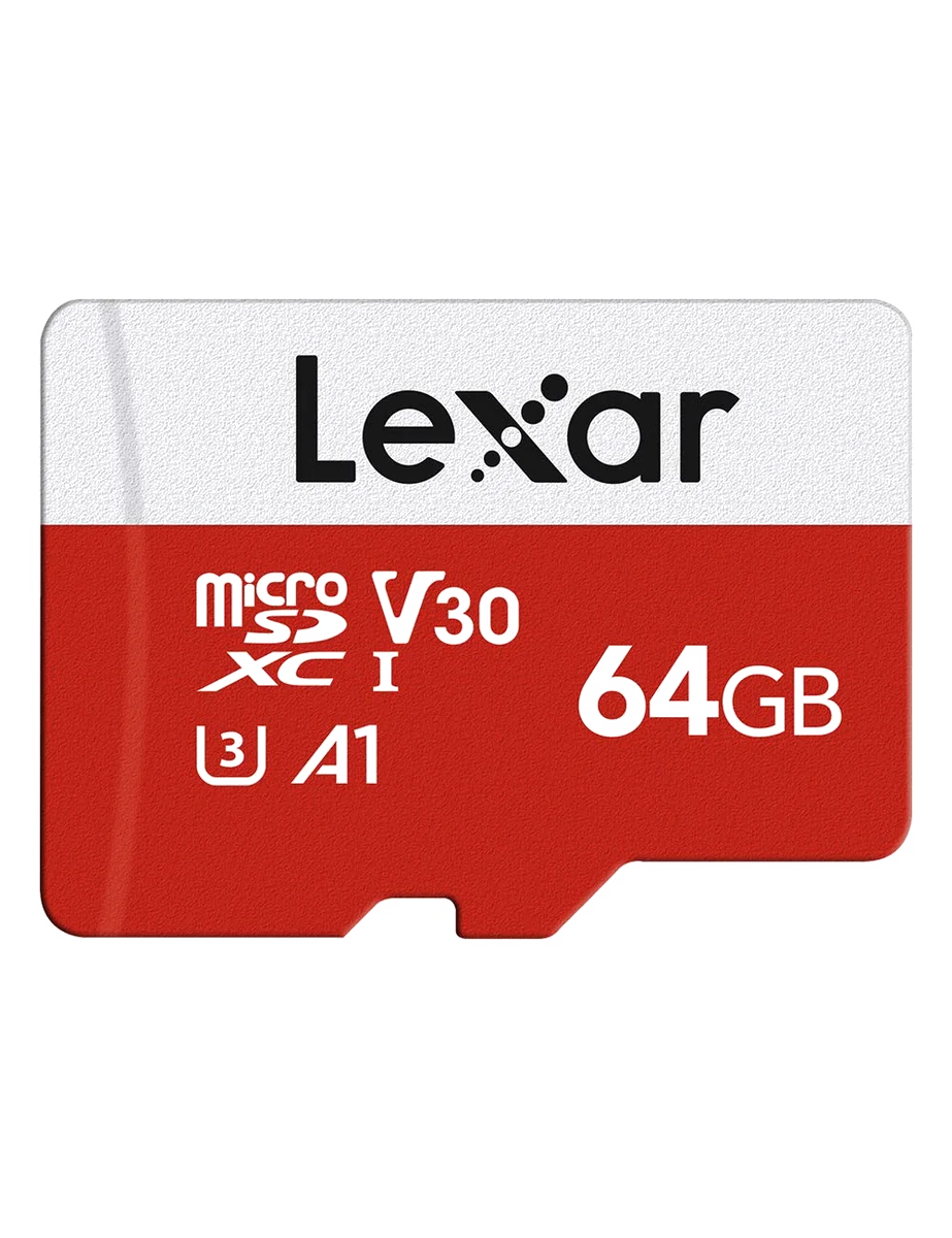 Carte Micro SDXC Lexar 64 Go UHS-I U3 V30 A1 - 100 Mo/s
