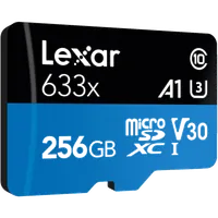 Carte Micro SDXC Lexar 64 Go UHS-I U3 V30 A1 - 100 Mo/s - 2