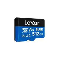 Carte Micro SDXC Lexar 64 Go UHS-I U3 V30 A1 - 100 Mo/s - 4