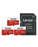 Carte MicroSDXC Lexar Silver Plus 256 Go - Haute Vitesse pour Vos Créations - 4