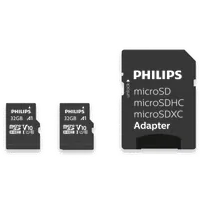Carte Micro SDHC 32 Go Classe 10 avec Adaptateur SD