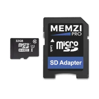 Carte Micro SDHC 32 Go Classe 10 avec Adaptateur SD - 3