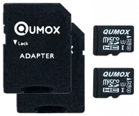 Carte Micro SDHC 32 Go Classe 10 avec Adaptateur SD - 4