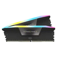 Kit Mémoire RAM DDR5 Corsair Vengeance RGB 32Go (2x16Go) 6000MHz CL40 Noir - 1