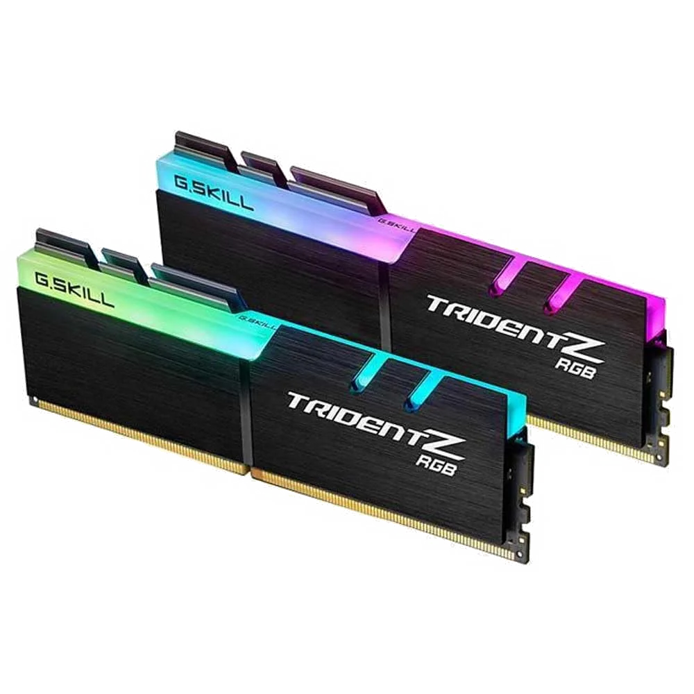 Kit Barrettes mémoire 32Go (2x16Go) DIMM DDR5 G.Skill Trident Z5  5600MHz (Noir)
