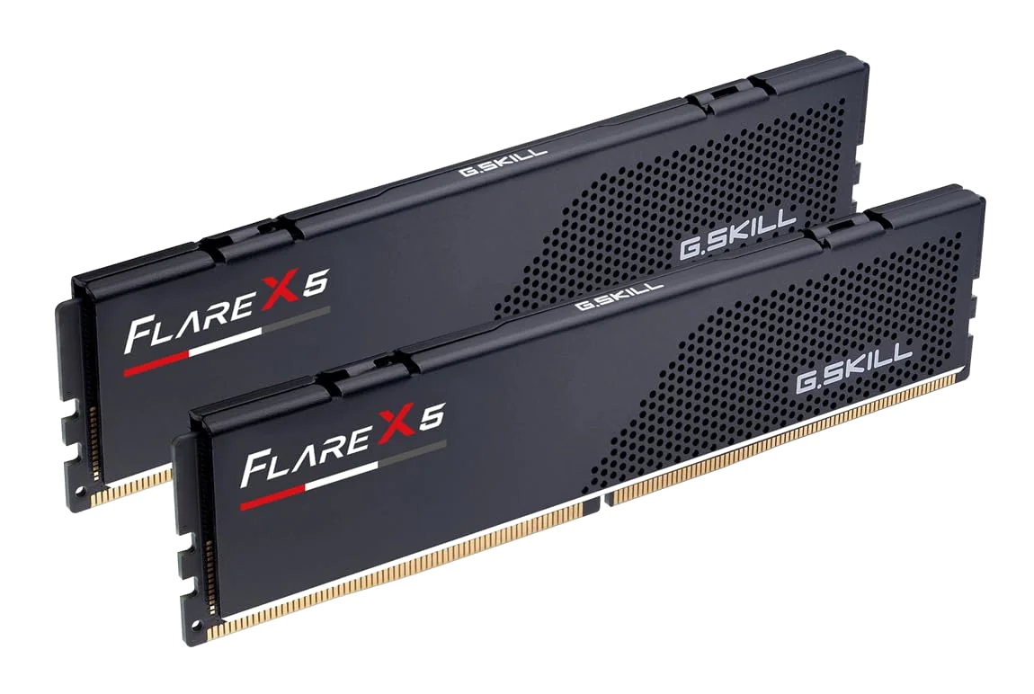 Kit Mémoire RAM DDR5 G.Skill Flare X5 32Go (2x16Go) 5600MHz AMD EXPO Noir