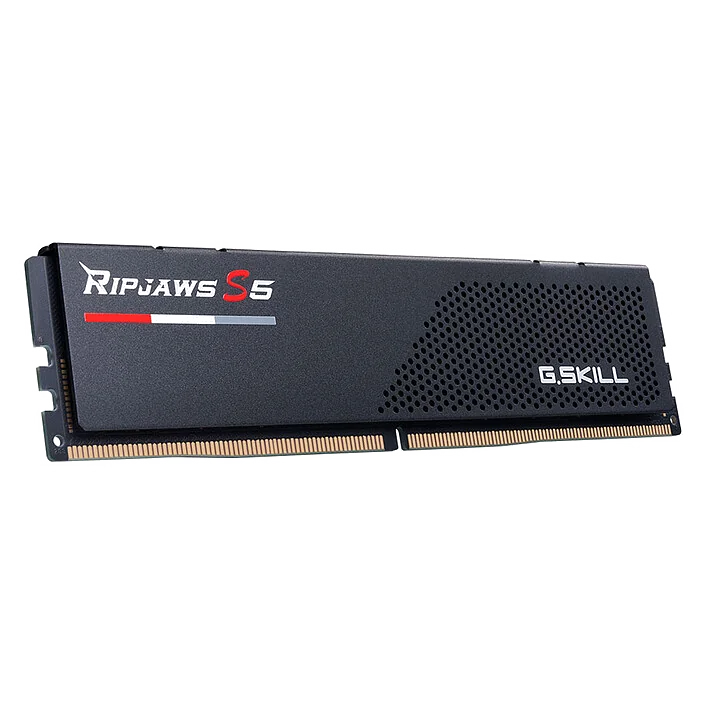 Kit Mémoire G.Skill Ripjaws S5 DDR5 32 Go (2x16 Go) 6000 MHz CL36 - Noir