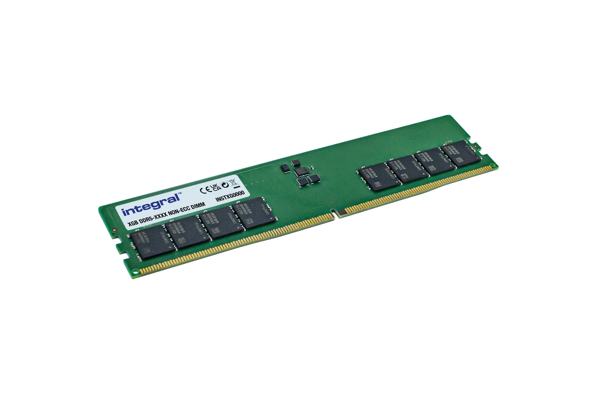 Integral IN5T8GNHLBX module de mémoire 8 Go 1 x 8 Go DDR5 288-pin DIMM