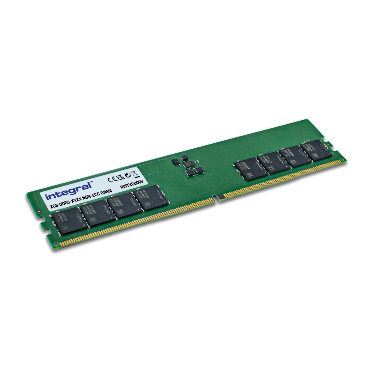 Integral IN5T8GNJWDX module de mémoire 8 Go 1 x 8 Go DDR5 288-pin DIMM