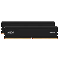 Kit Mémoire RAM Crucial Pro 32 Go (2x16 Go) DDR5 5600 MHz CL46 - Noir - 2