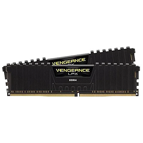Kit Mémoire RAM Corsair Vengeance LPX 16 Go (2x8 Go) DDR4 3200 MHz CL16 Noir