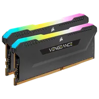 Kit Mémoire RAM DDR4 Corsair Vengeance Pro RGB 32 Go (2x16 Go) 3200 MHz CL16 Noir - 4