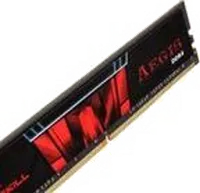 Barrette Mémoire RAM G.Skill Aegis 8Go DDR4 3000MHz CL16 - Noir/Rouge - 2