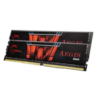 Kit Barrette Mémoire G.Skill Aegis 32Go (2x16Go) DDR4 3200MHz Noir/Rouge - 1
