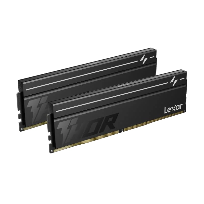 Barrette mémoire 16Go DIMM DDR4 Lexar 3200Mhz (Noir)