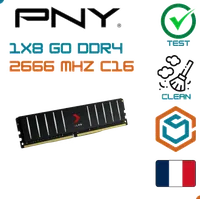 Mémoire RAM PNY XLR8 16Go DDR4 2666MHz CL19 - Noir - 1