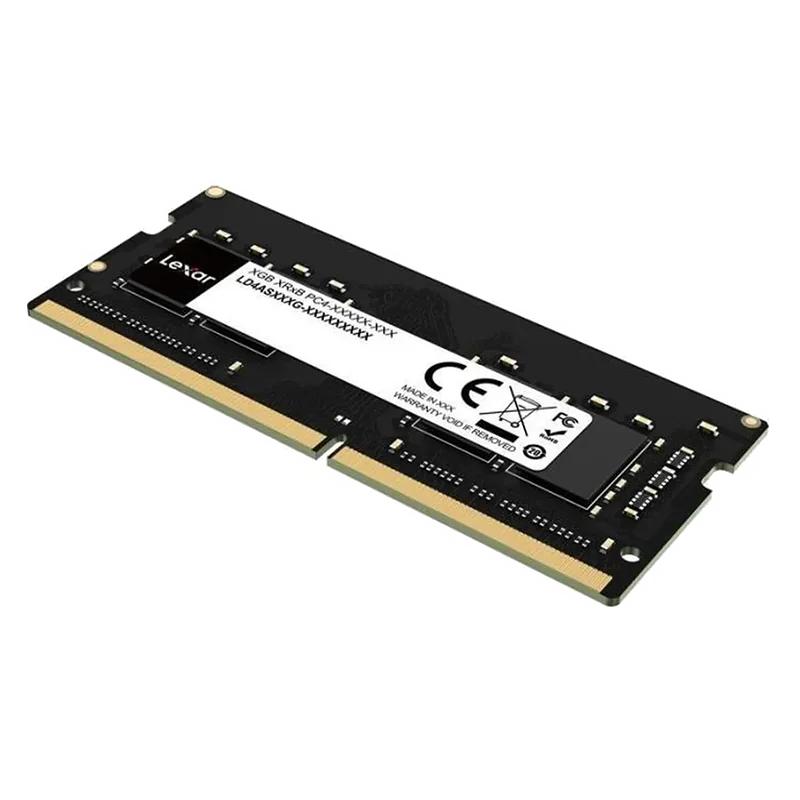 Barrette mémoire SODIMM DDR4 8Go Lexar  3200Mhz (Noir)