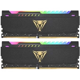 Mémoire RAM Patriot Viper Steel DDR4 16Go (1x16Go) 3200MHz CL16 Noir