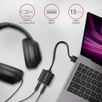 Axagon ADA-12 - Adaptateur Audio Stéréo USB 2.0 - 3