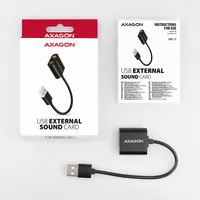 Axagon ADA-12 - Adaptateur Audio Stéréo USB 2.0 - 5