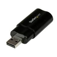 StarTech.com Adaptateur Carte Son USB vers Audio Stéréo - 2