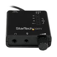 StarTech.com Carte son externe USB avec audio SPDIF numérique - Convertisseur DAC USB audio - 3