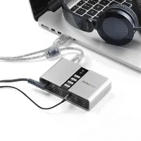 StarTech.com ICUSBAUDIO7D - Carte Son Externe USB 7.1 SPDIF