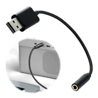 Adaptateur Audio USB 5.1 vers Double Jack - Carte Son Externe - 2