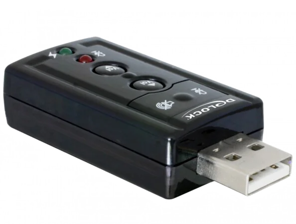 Carte Son Externe USB Dexlan - Mini Format, Haute Compatibilité