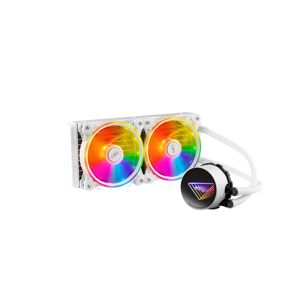 XPG LEVANTE X 240 Processeur Refroidisseur hybride 12 cm Blanc